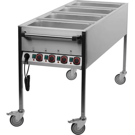 Bain marie électrique GN 4-1/1 commande sur le côté court REDFOX - VLPK 4120 - REDFOX