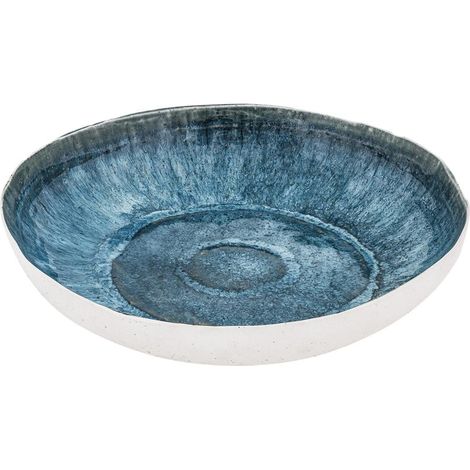 Centrotavola decorativo in ceramica Atlantico