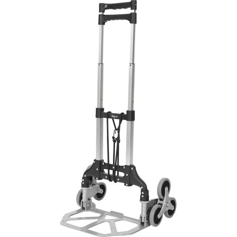Zelsius Sackkarre Treppensteiger klappbar bis 75 kg, Treppen Transportkarre, Sackkarre für Treppen