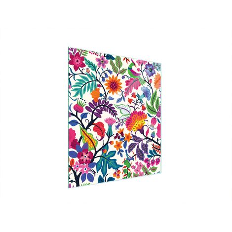TABLA DE CORTAR DE VIDRIO 45x52 FLORES (1/5)