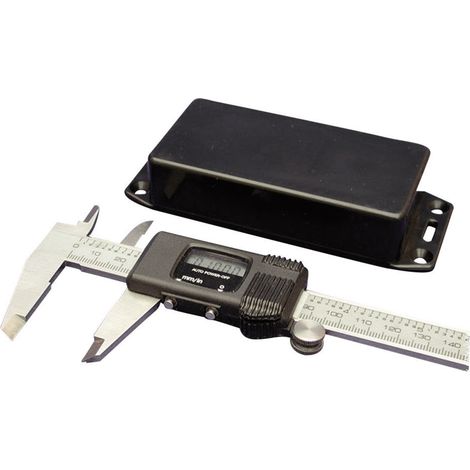 Hammond Electronics 1591LSFLBK Universal-Gehäuse 85 x 56 x 39 ABS Schwarz 1 St.