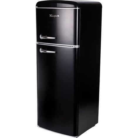 Kooper Frigorifero Doppia Porta Retro' Vintage Nero