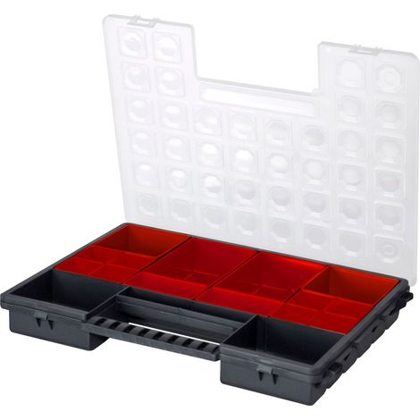 XL Organizer Sortimentskasten Werkzeugkasten Schraubenbox Kleinteilemagazin (1/2)