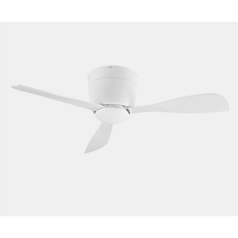 LEDS C4 Bora 988mm Ventilateur de plafond 3 pales 98,8 cm avec lumière LED blanc petit