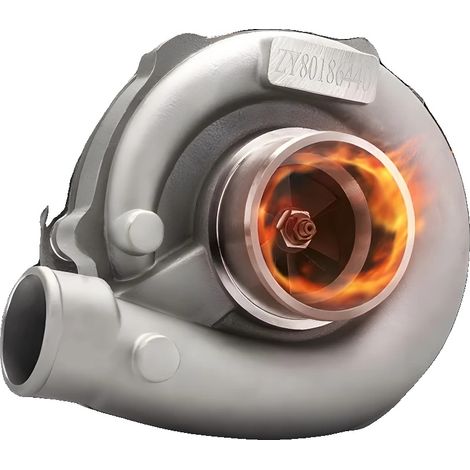 Turbolader, Hochdurchfluss-Design, interne Wastegate, DE (1/5)