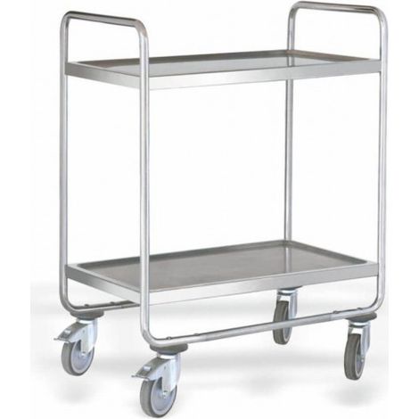 Chariot de Service Démontable 2 Niveaux L 810 à 910 mm - Pujadas