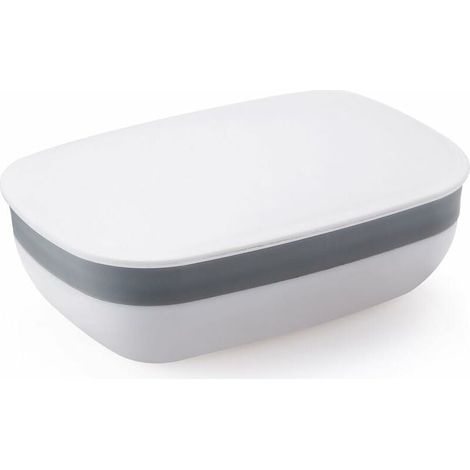Boîte à savon de voyage étanche portable (blanc)-Fei Yu