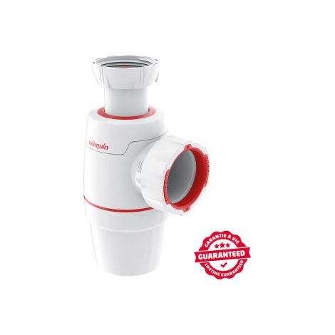 Wirquin 30722150 Neo sifone per lavello, Diametro 40, Bianco