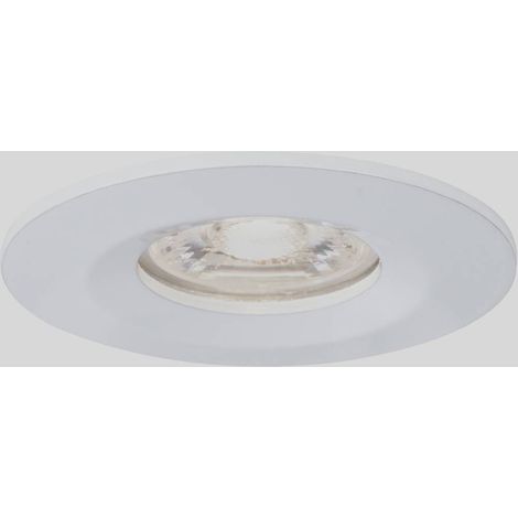 Paulmann 94298 Nova mini Plus lampada da incasso LED Coin rotonda fissa incl. 1 faretto da incasso da 4 Watt dimmerabile bianco opaco apparecchio da incasso alluminio bianco caldo 2700 K (1/3)