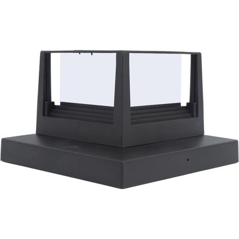Lumière Extérieure de Chapeau de Poteau de Clôture pour le Ménage de Jardin d'abs pour la Place pour la Lumière de Poteau pour les Lumières Menées de Poteau de Lumière de Jardin (1/5)