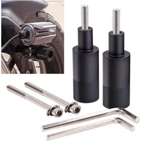 2PCS Support de Phare Moto,Universel M6/M8 Support de Montage LED En Alliage Support de Fixation pour Motos Feux Additionnels/Moto Anti Brouillard (Diamètre Applicable 1"-2.4") (1/5)