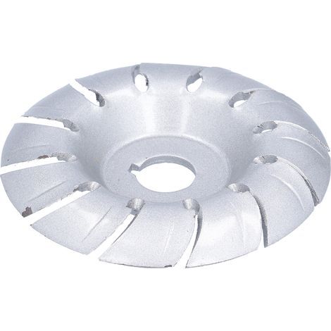 Disque de sculpture sur bois diamètre 3.5 pouces, meule résistante à l'usure et durable pour ponçage sécurisé. (1/5)
