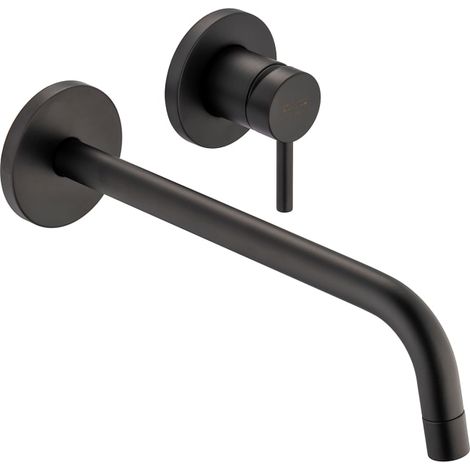 Kronenbach Lima 2.0 Black Waschtisch-Wandarmatur 24,5 cm inkl. Grundkörper (1/5)