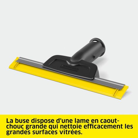Steam Scraper for Vents with Flexible Rubber Blade for Hygienic and Streak-free Window Cleaning, Original Steam Cleaner Accessory Kärcher (1/5)