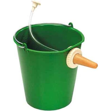 SECCHIO CON POPPATOIO PER VITELLI 10 lt