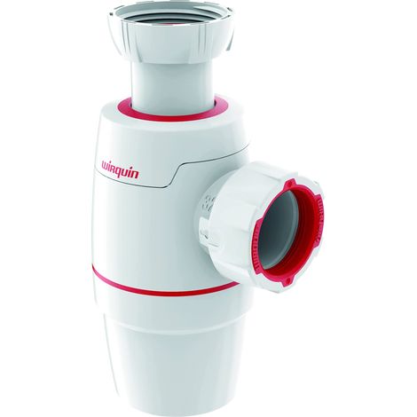 Wirquin 30723194 - Sifone lavabo Neo D32, zero perdite, bianco (1/5)