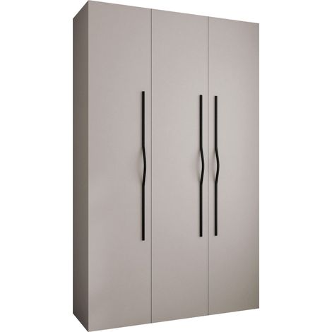Armario Hartford 563, Cachemira, 246x150x52cm, Puertas de armario: Con bisagras, Número de estantes: 0 (1/5)