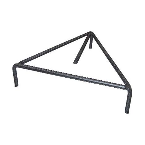 TREPPIEDE CALDARA TRIANGOLARE - ACCIAIO CM 24- 2 pezzi