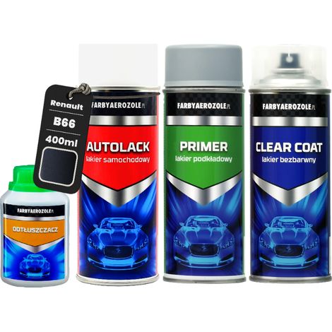 Renault B66 Grigio Eclipse Met. - Kit di riparazione vernice 3xSpray + Rimuovi vernice (1/5)