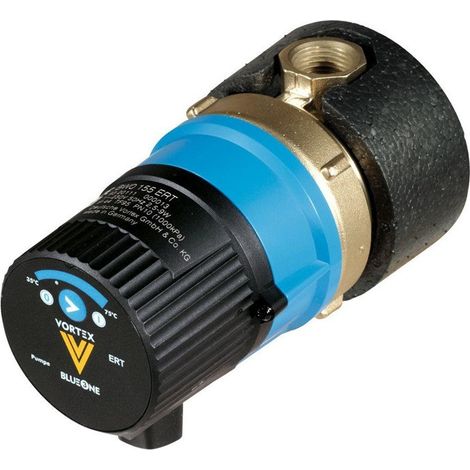 BLUEONE BWO 155 R ERT circolatore sanitario con termostato di controllo elettronico senza attacco a vite VORTEX