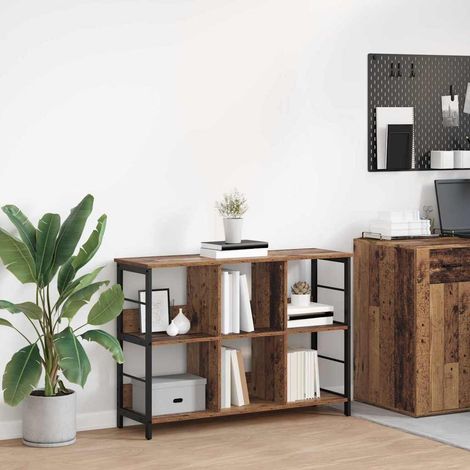Bücherregal Altholz 102 x 32 x 72,5 cm Holzwerkstoff (1/5)