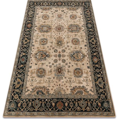 Alfombra de lana POLONIA Tesoro Marco beige beige 170x235 cm