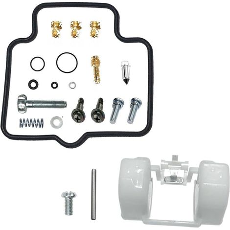 Vergaser Reparatursatz für FZ16 150cc Kit + Float Passend für FZ16 Einzylinder Hauptdüsen 110 112,5 115 Nitril-Dichtungen POM-Teile kraftstoffbeständig (1/5)