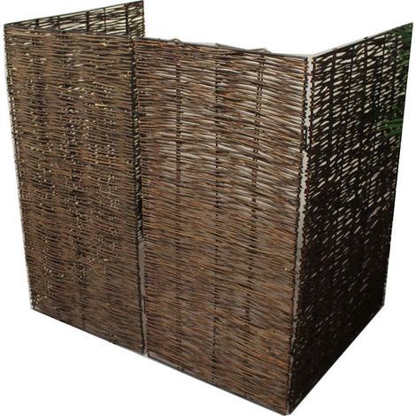 Willow Wheelie Bin Screen (Double) (1/5)