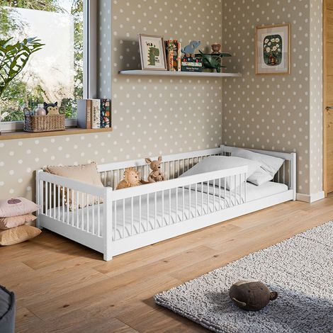 Standbett 90x200 inkl. Lattenrost Tamara Weiß