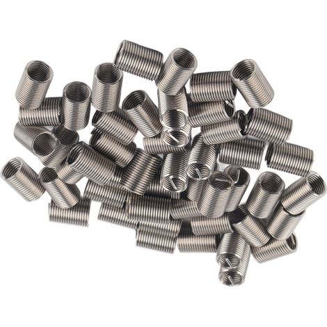 50 inserts taraudés mâle femelle réducteur écrou réparation outil inox fixation M10x1.25 2.5D lot (1/5)
