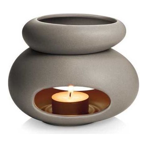 Diffuseur d'huile en pierre gris. 14 cm, hauteur 13, Fancy Tescoma 906832.43