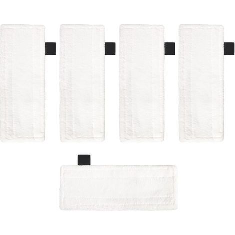 Set di 5 panni in microfibra compatibili con i pulitori a vapore Karcher EasyFix SC2 SC3 SC4, panni di ricambio per scope a vapore, accessori per la pulizia (1/5)
