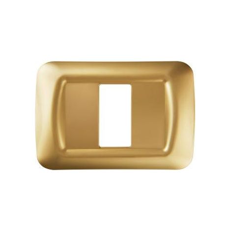 PLAQUE 1 POS.VIEIL OR TOP SYSTEM GEWISS GW22661