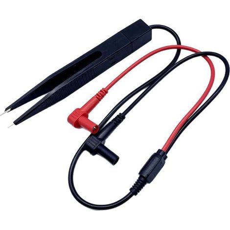 Pince de Test SMD pour Multimètre – Clip de Test Électronique pour Condensateur et Circuit, Sonde Multimètre Accessoire de Mesure (1/5)