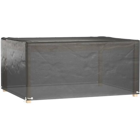 Maison Exclusive - Copri Mobili Giardino 2pz 8 Occhielli 180x135x80cm Rettangolare
