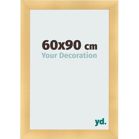 yd. - Cadre photo 60x90 - Or Mat - MDF - Pisa (1/5)