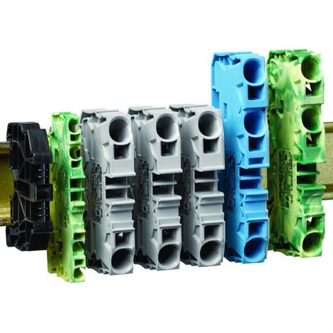 Witty pièce détachée - bornier alimentation 3P+N+PE pour borne witty XEV1Kxx - HAGER XEVS410