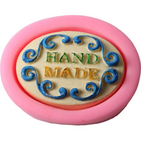 Handgefertigte Silikonform zum Markieren von Kuchen, Keksen, Schokolade, Fondant und Lebensmitteln (1/5)