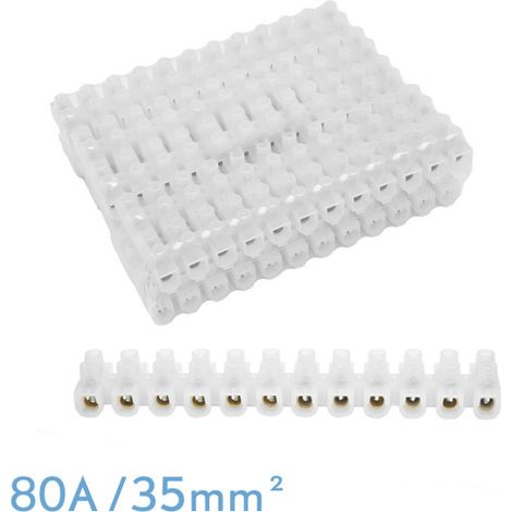 80a/35mm2 semitrasparente 12 strisce di prese a spina flessibili e facili da tagliare de