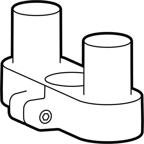 Soporte de pantalla Ergotron LX Pro blanco doble montaje escritorio