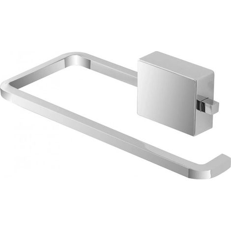 Feridras Handtuchhalter Samt verchromter Stahl Klebeschrauben 015105