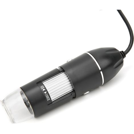 Microscope numérique LED (50x-1000x) avec port USB et support (1/5)