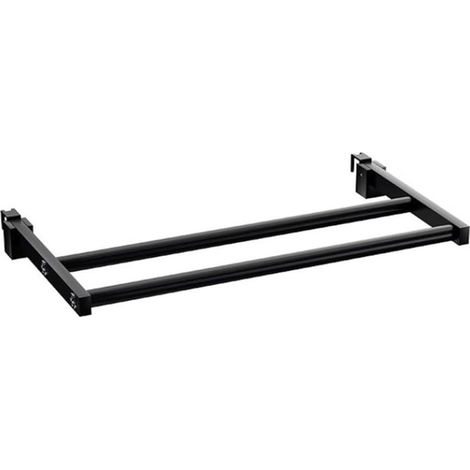 50cm stainless steel radiator towel rail, space-saving bathroom accessory (1/4)