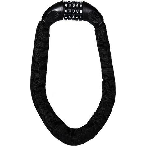 Candado para bicicleta, candado de combinación, candado de cadena de acero para bicicletas, motocicletas, puertas y portones.