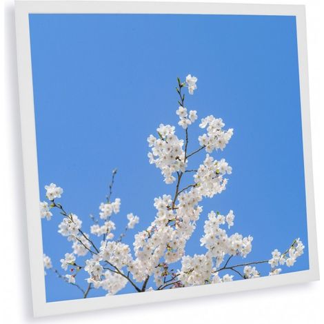 Pack de 1 dalle LED imprimée - Kyoto - 600x600mm - Fabriqué en France (alimentation non fournie)