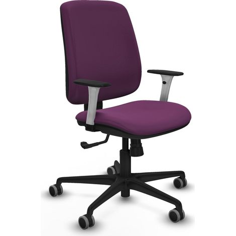 Sedia da ufficio piqueras y crespo ergonomica viola schiuma 50 mm (1/2)