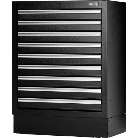 Draper 23748 BUNKER Modular Floor Cabinet, 9 Drawer, 680mm