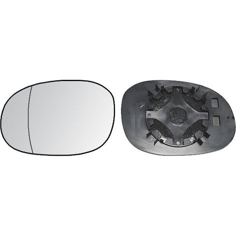 Verre de rétroviseur gauche asphérique Citroen C3 1 2002-2009