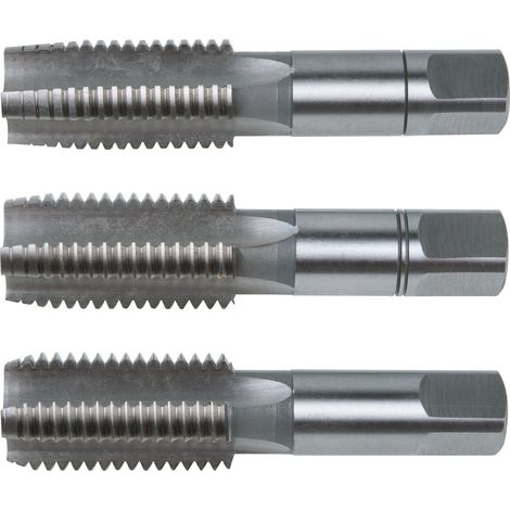 KS Tools HSS CO Handgewindebohrer-Satz M, M14x2, 3-tlg.