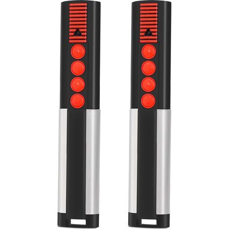 Lot de 2 télécommandes de rechange pour porte de garage d'été 868,8 MHz 4 canaux compatibles avec Sommer 4020 TX03-433-4, 4020V000, 4025V000, 4026V000 (1/5)